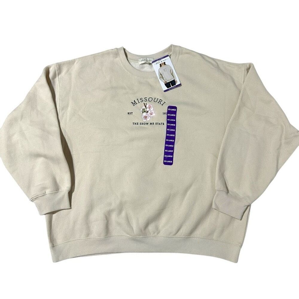 State of Mine Ladies Sweatshirt Missouri Size XXL